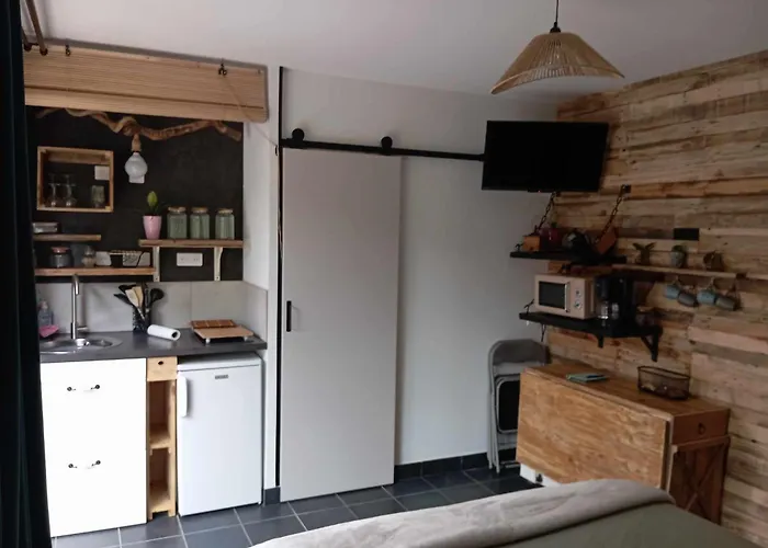 La guitoune - clim, parking et terrasses privées, entrées indépendantes, SPA
